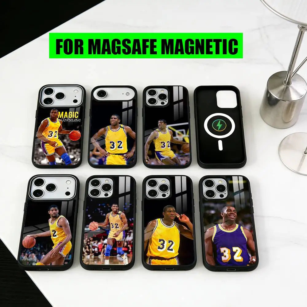 M-Magic Earvin J-Johnson 32 Phone Case For iPhone17,16,15,14,13,12,11 Plus,Pro Magnetic For Magsafe Wireless Charging
M-Magic Earvin J-Johnson 32 Phone Case For iPhone17,16,15,14,13,12,11 Plus,Pro Magnetic For Magsafe Wireless Charging