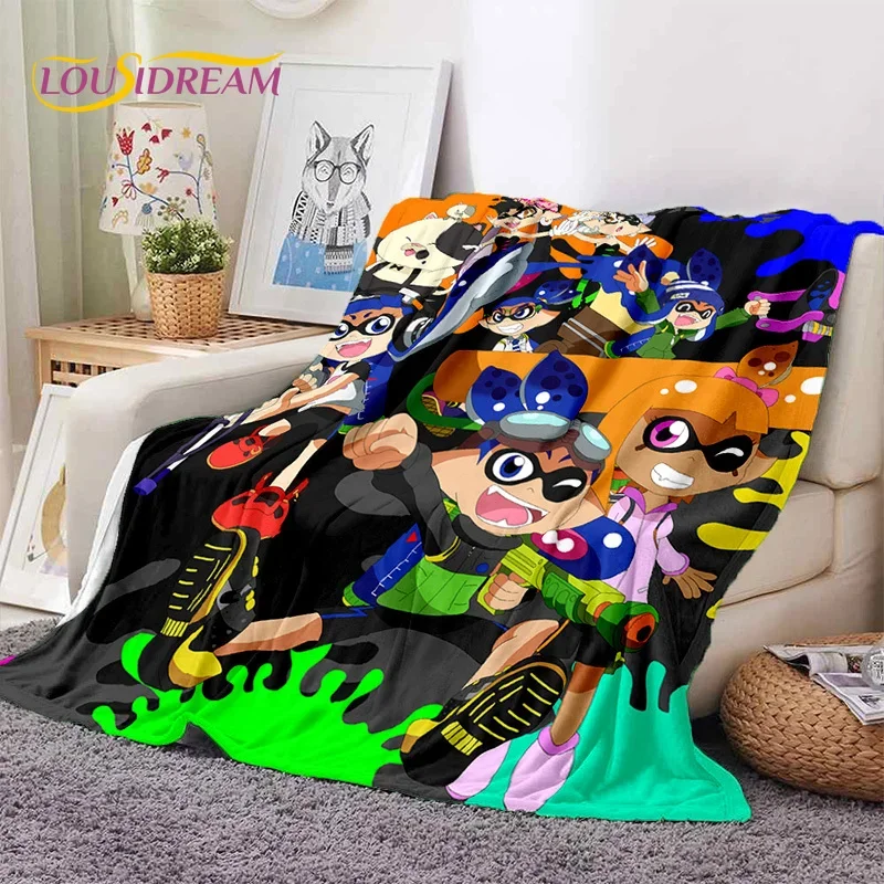 Splatoon3 PC Gamer Cartoon Game Soft Flannel Blanket for Beds Bedroom Sofa Picnic,Throw Blanket for Cover Outdoors Leisure Gift
Splatoon3 PC Gamer Cartoon Game Soft Flannel Blanket for Beds Bedroom Sofa Picnic,Throw Blanket for Cover Outdoors Leisure Gift