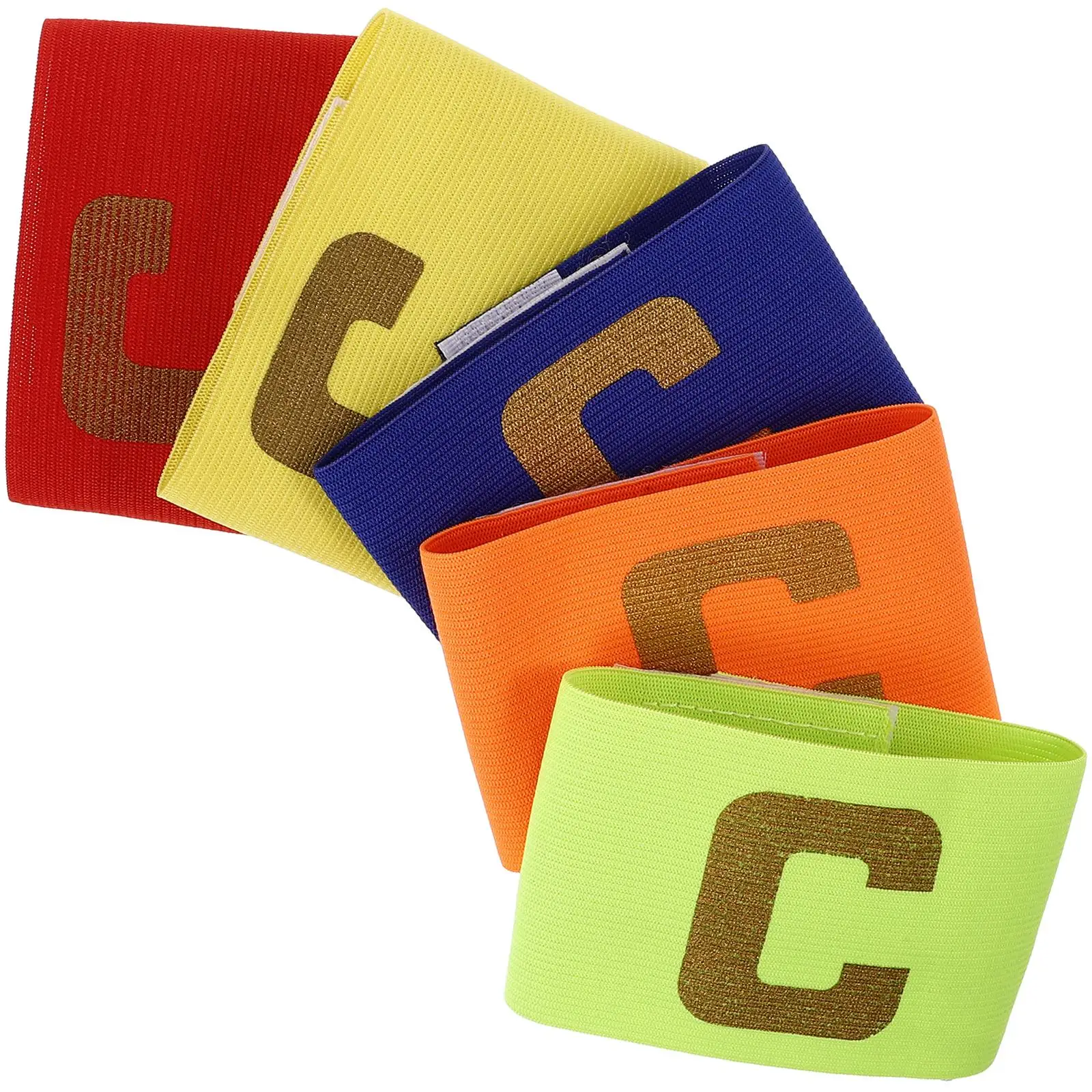 5 Pcs Wristbands Football Armband Captain Soccer Training Aids for Flexible Sports Player
5 Pcs Wristbands Football Armband Captain Soccer Training Aids for Flexible Sports Player