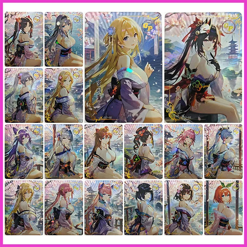 Аниме История богини Редкая коллекционная карта GP Shirai Kuroko Sparkle Keqing Firefly Yelan Kokomi игрушки для мальчиков подарок на день рождения 
Аниме История богини Редкая коллекционная карта GP Shirai Kuroko Sparkle Keqing Firefly Yelan Kokomi игрушки для мальчиков подарок на день рождения