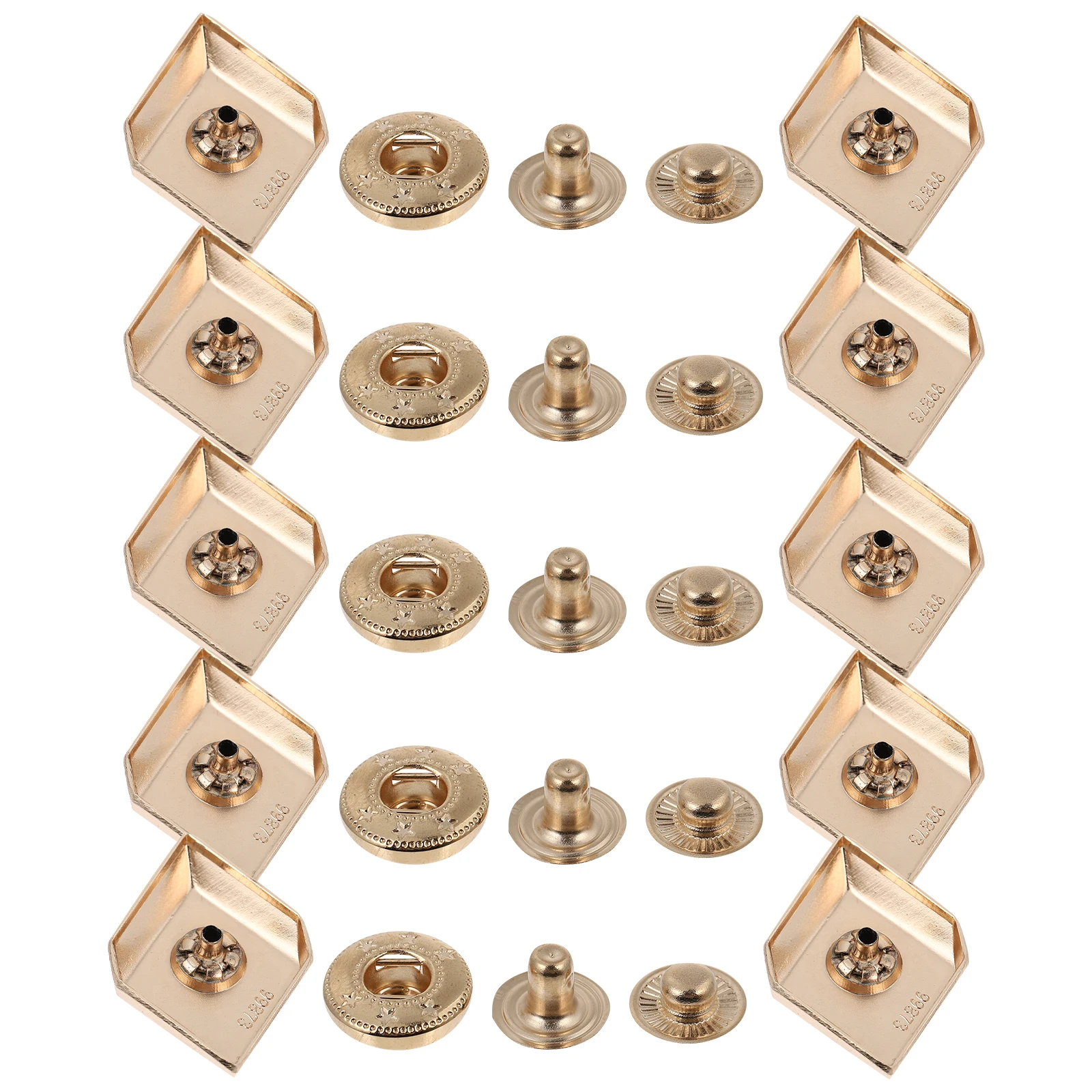 10 set 10 Sets Snap Fastener Buttons Clothing Coat Jeans Down Jackets Durable Alloy Garments Coat Snap Fastener Accessories
10 set 10 Sets Snap Fastener Buttons Clothing Coat Jeans Down Jackets Durable Alloy Garments Coat Snap Fastener Accessories
