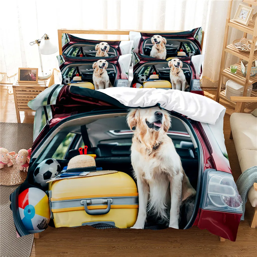 Double Single Size Bedclothes Cartoon Animal Cotton Bedding Set Dekbedovertrek 135x200 Super Comfortable Warm Bed Cover Sets
Double Single Size Bedclothes Cartoon Animal Cotton Bedding Set Dekbedovertrek 135x200 Super Comfortable Warm Bed Cover Sets