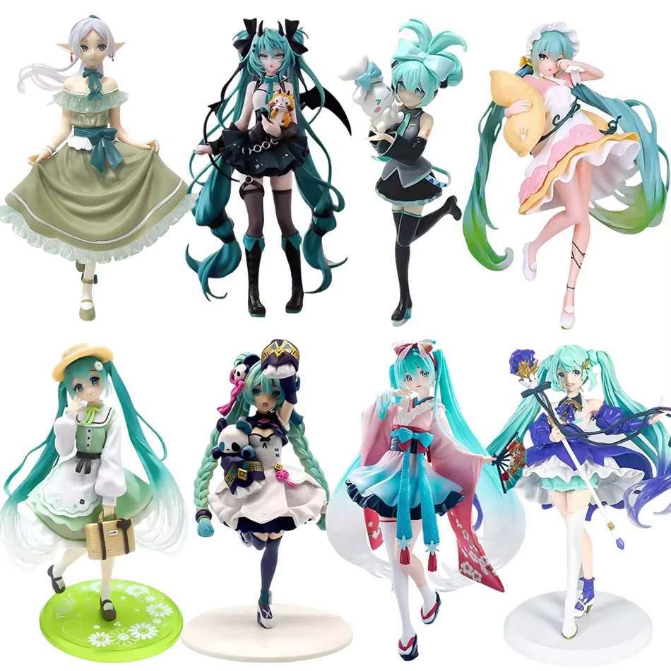 Hot Anime Figurine Hatsune Miku Standing Posture and Sitting Posture Series Cute Action Model Pvc Toys Desktop Collection Gifts
Hot Anime Figurine Hatsune Miku Standing Posture and Sitting Posture Series Cute Action Model Pvc Toys Desktop Collection Gifts