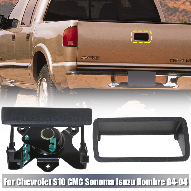 Black Rear Tailgate Handle / Bezel For Chevrolet S10,GMC Sonoma 94-04,Isuzu Hombre 96-00 15007219 GM1916103 15007218 GM1915107
Black Rear Tailgate Handle / Bezel For Chevrolet S10,GMC Sonoma 94-04,Isuzu Hombre 96-00 15007219 GM1916103 15007218 GM1915107
