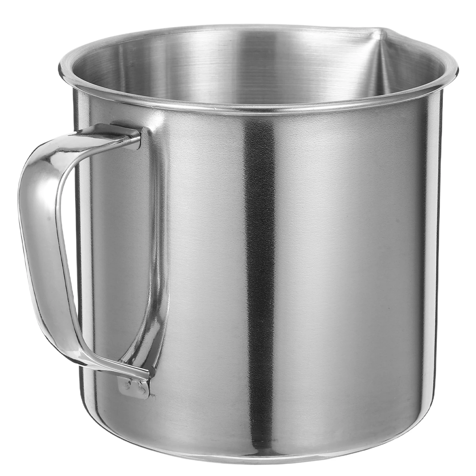 Unbreakable Measuring Cup Stainless Steel Beaker Cups Silver Graduate Handle Reusable Teaching Equipment
Unbreakable Measuring Cup Stainless Steel Beaker Cups Silver Graduate Handle Reusable Teaching Equipment