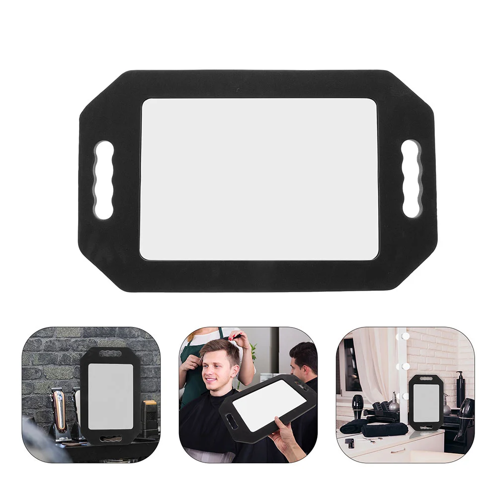 2pcs Handheld Foam Cushion Mirror With Double Handle Large Rectangular Mirror For Hair Salon And Barber Shop Unbreakable Lightwe
2pcs Handheld Foam Cushion Mirror With Double Handle Large Rectangular Mirror For Hair Salon And Barber Shop Unbreakable Lightwe