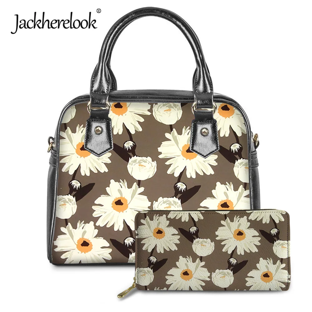 Jackherelook Floral Pattern Women Luxury PU Leather Handbags Ladies Shoulder Bags Crossbody Bag & Wallet 2Pcs Set for Girl Bolsa
Jackherelook Floral Pattern Women Luxury PU Leather Handbags Ladies Shoulder Bags Crossbody Bag & Wallet 2Pcs Set for Girl Bolsa