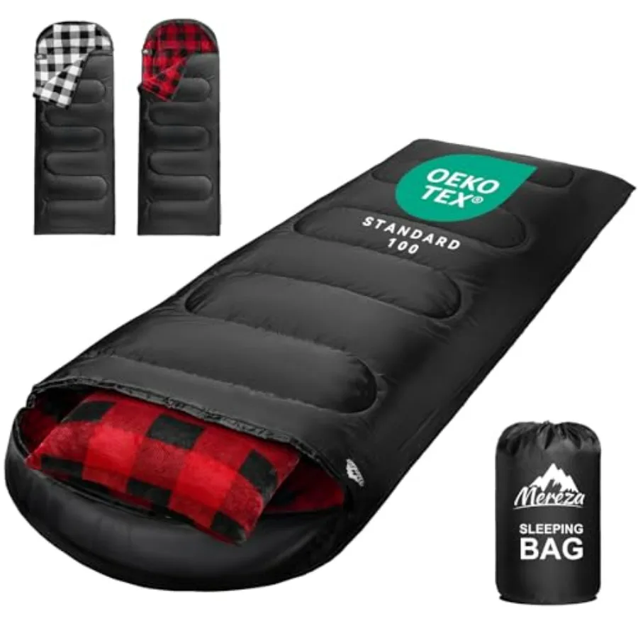 Flannel Sleeping Bag for Adults, Cotton Flannel, Gray, Ultra-Soft Warmth for 30F Cold Weather Camping
Flannel Sleeping Bag for Adults, Cotton Flannel, Gray, Ultra-Soft Warmth for 30F Cold Weather Camping