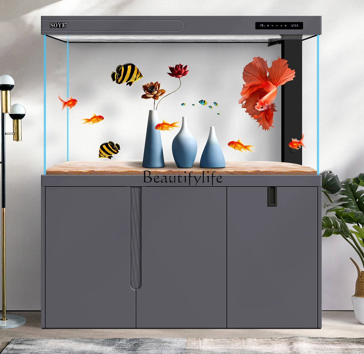 Large Bottom Filter Floor Smart Screen Household Ultra-White Partition Ecological Aquarium
Large Bottom Filter Floor Smart Screen Household Ultra-White Partition Ecological Aquarium