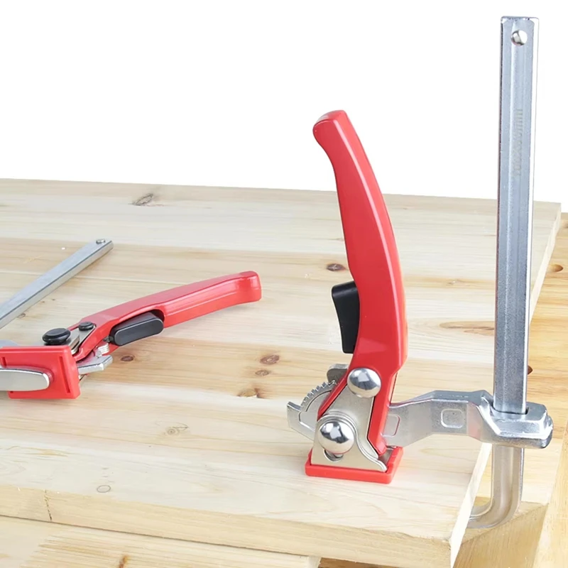 A60Z Top 2Pcs Ratcheting Table Clamp, Quick Ratchet Track Saw Guide Rail Clamp For Table And Guide Rail System Woodworking Clamp
A60Z Top 2Pcs Ratcheting Table Clamp, Quick Ratchet Track Saw Guide Rail Clamp For Table And Guide Rail System Woodworking Clamp