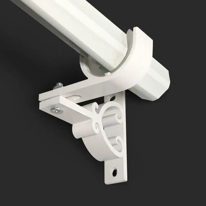 2 Pieces Curtain rod support bottom wall installation Roman rod two fixed side wall assembly pieces support base
2 Pieces Curtain rod support bottom wall installation Roman rod two fixed side wall assembly pieces support base
