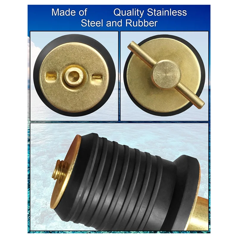Латунная сливная пробка с Т-образной ручкой, подходит для сливов диаметром 1 дюйм, аксессуары для морских лодок, поворотная сливная пробка, 4 шт.
Латунная сливная пробка с Т-образной ручкой, подходит для сливов диаметром 1 дюйм, аксессуары для морских лодок, поворотная сливная пробка, 4 шт.
