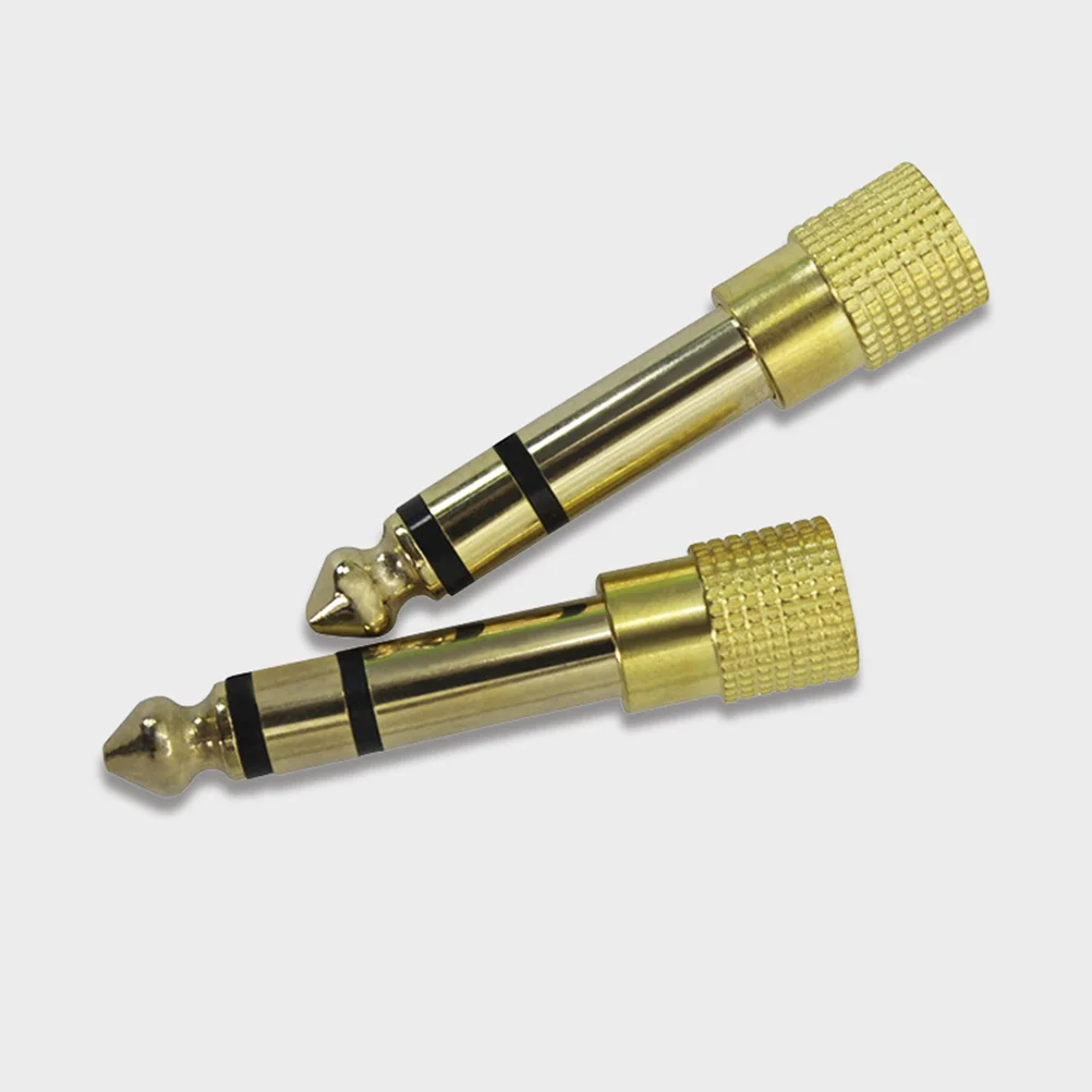 2Pcs Long Lasting 35Mm To 65Mm Audio Adapter Headphone Jack Converter For Professional Sound Systems And Stage Equipment
2Pcs Long Lasting 35Mm To 65Mm Audio Adapter Headphone Jack Converter For Professional Sound Systems And Stage Equipment