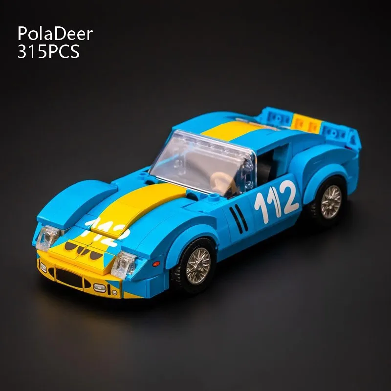 Конструктор Poladeer MOC 315 деталей: Сборная модель скоростного автомобиля 250 GTO (Lady in Blue) — развивающая игрушка-головоломка для детей, отличный подарок на праздники
Конструктор Poladeer MOC 315 деталей: Сборная модель скоростного автомобиля 250 GTO (Lady in Blue) — развивающая игрушка-головоломка для детей, отличный подарок на праздники
