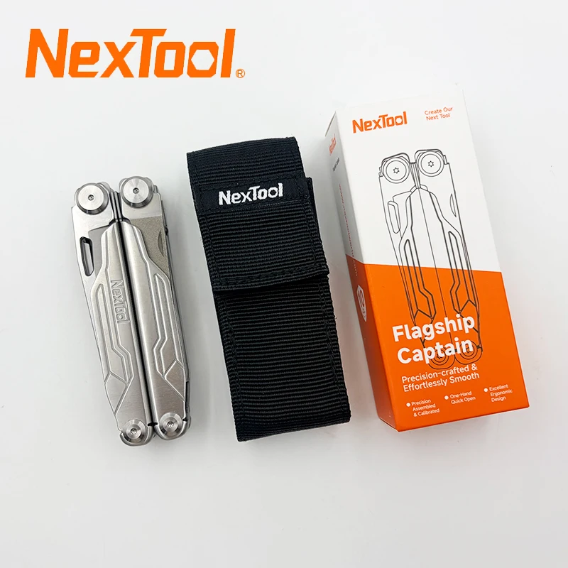 NexTool Flagship Captain 19 In 1 Multitool Pliers EDC Outdoor Pocket Survival Knife Folding Multi Tool Camping Hiking
NexTool Flagship Captain 19 In 1 Multitool Pliers EDC Outdoor Pocket Survival Knife Folding Multi Tool Camping Hiking