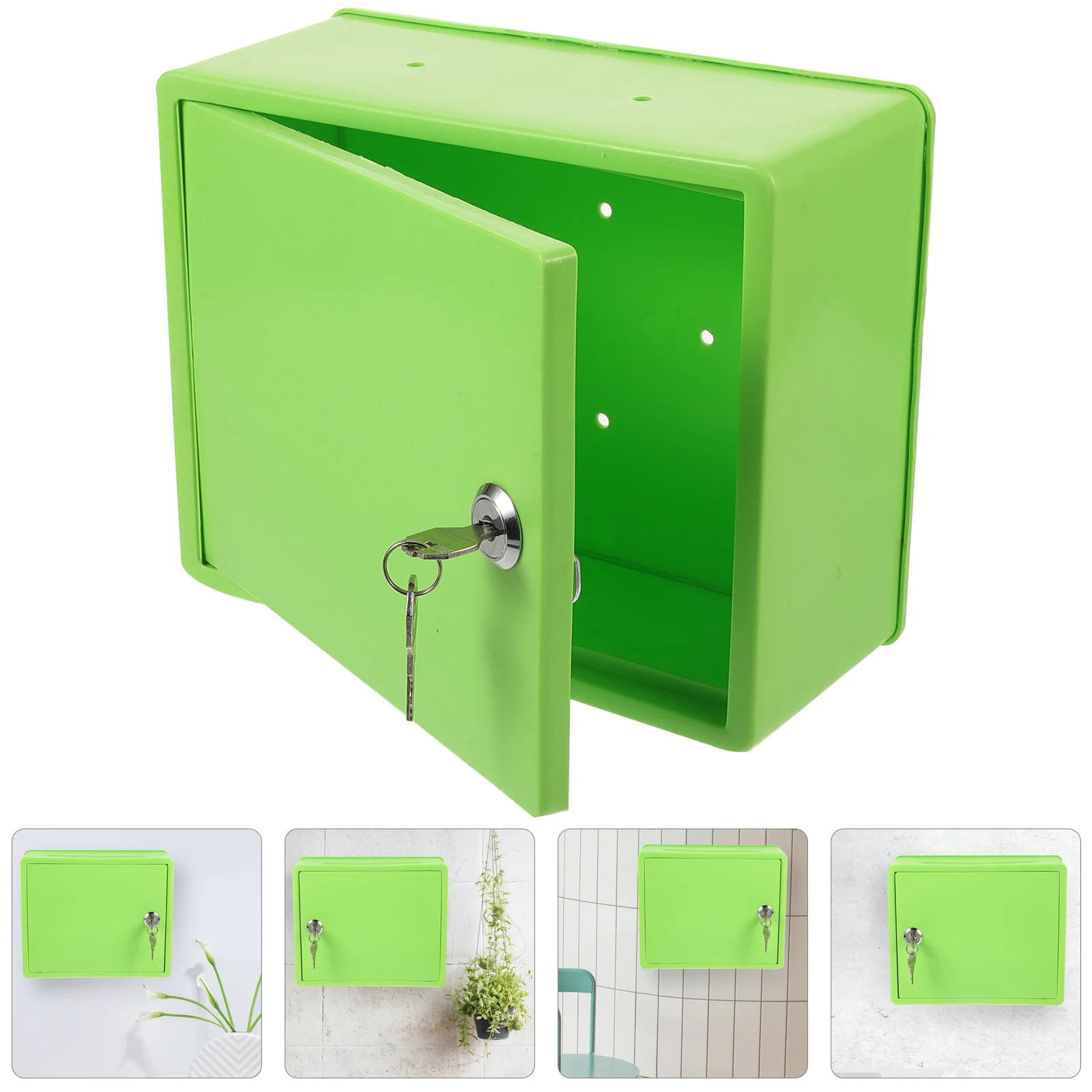 Garden Storage Box Light Green Large Capacity Lockable Plastic Outdoor Hanging Storage Boxes Home ganizer Tool Case
Garden Storage Box Light Green Large Capacity Lockable Plastic Outdoor Hanging Storage Boxes Home ganizer Tool Case