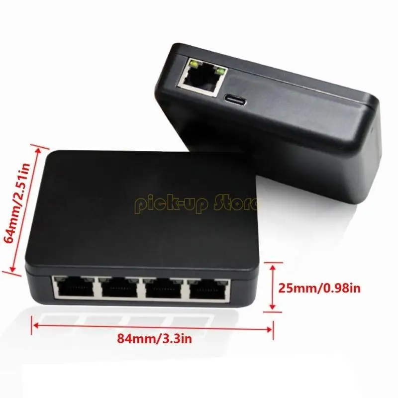 Q5WA 1 to 4 Gigabit Ethernet Splitter 5 Port RJ45 LAN Hub for Efficient Networking in Small Offices and Homes
Q5WA 1 to 4 Gigabit Ethernet Splitter 5 Port RJ45 LAN Hub for Efficient Networking in Small Offices and Homes
