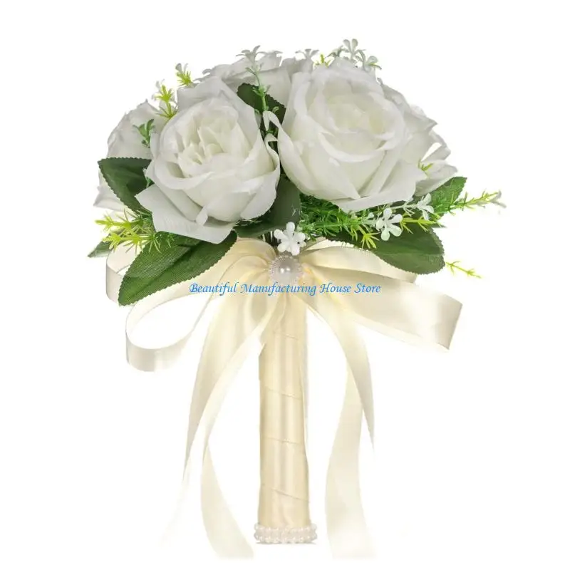 E56A Bridal Bouquet Artificial Flowers White Bouquet Proposal Confession Party Church Wedding Bouquet Reception
E56A Bridal Bouquet Artificial Flowers White Bouquet Proposal Confession Party Church Wedding Bouquet Reception