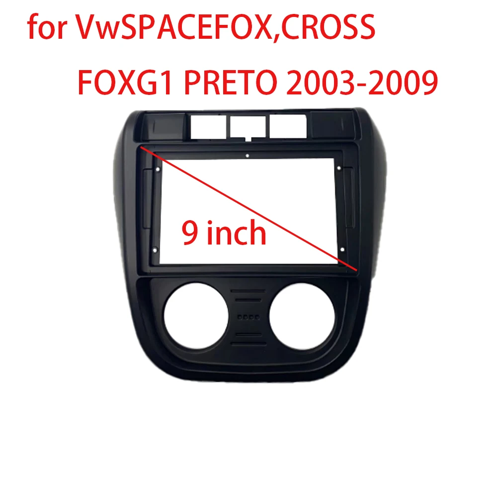9 Inch Radio Fascia fit For VOLKSWAGEN Crossfox 2003-2009 Fascia Frame No Cable Trim Panel Audio
9 Inch Radio Fascia fit For VOLKSWAGEN Crossfox 2003-2009 Fascia Frame No Cable Trim Panel Audio