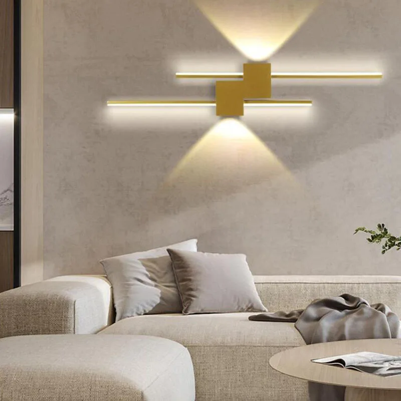 Modern Black LED Wall Lamp for Dining room Living Room Decoration LED Long Strip Wall Lights Staircase Corner Wall Lamp AC220V
Modern Black LED Wall Lamp for Dining room Living Room Decoration LED Long Strip Wall Lights Staircase Corner Wall Lamp AC220V