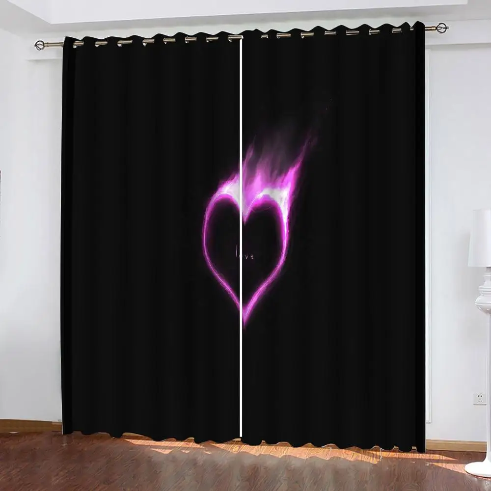 Customized size Luxury Blackout 3D Window Curtains black curtains heart curtain 3D Blackout Window Curtains For Living Room
Customized size Luxury Blackout 3D Window Curtains black curtains heart curtain 3D Blackout Window Curtains For Living Room