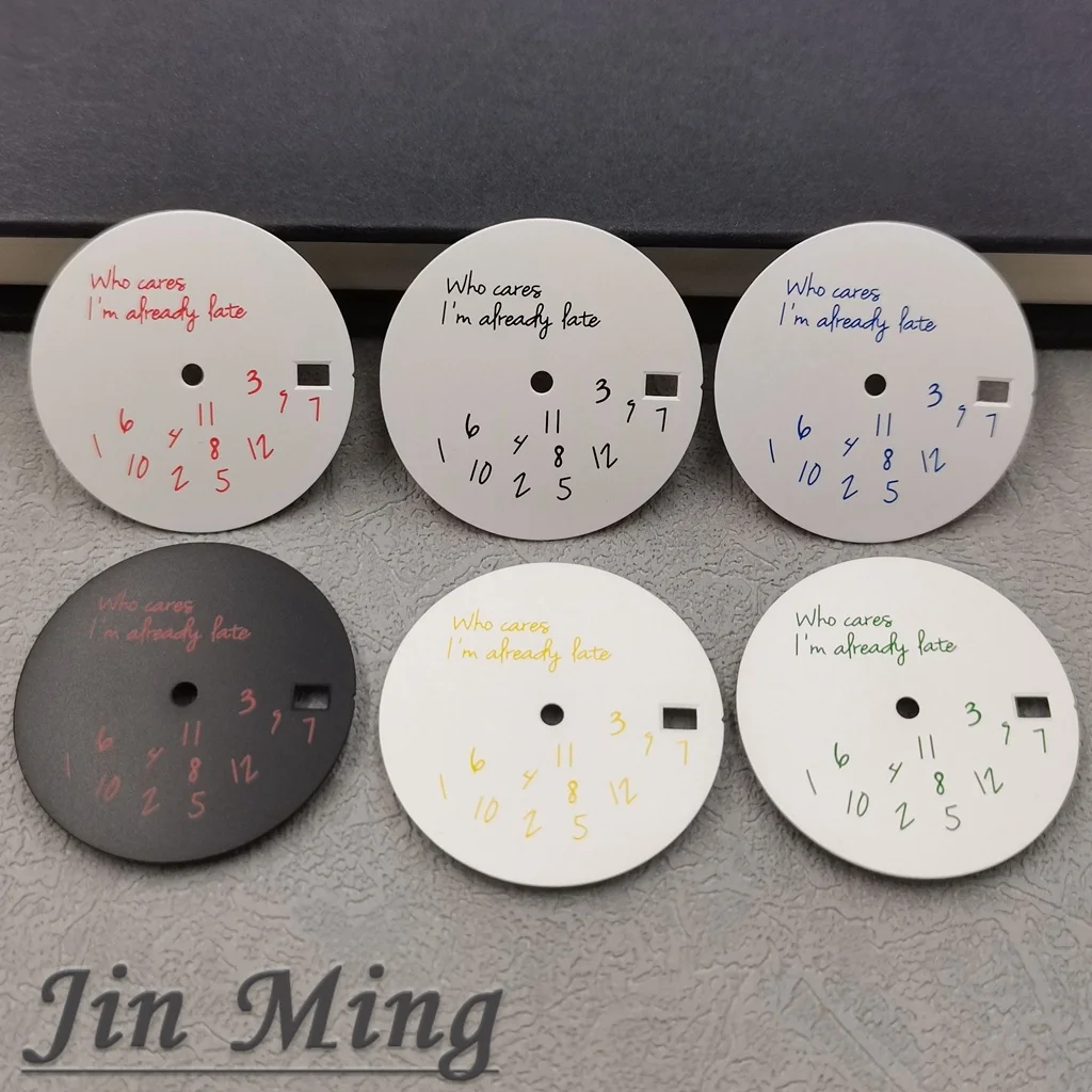 Высокое качество 28,5 мм белое черное окно даты асептический циферблат подходит для автоматического механизма NH35/NH36/4R/7S
Высокое качество 28,5 мм белое черное окно даты асептический циферблат подходит для автоматического механизма NH35/NH36/4R/7S