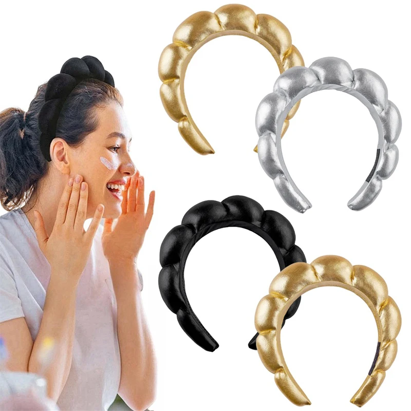 1 Pcs Spa Headband for Washing Face,No-slip Sponge Makeup Skincare Hair Band for Women Girl Puffy Padded Headwear
1 Pcs Spa Headband for Washing Face,No-slip Sponge Makeup Skincare Hair Band for Women Girl Puffy Padded Headwear