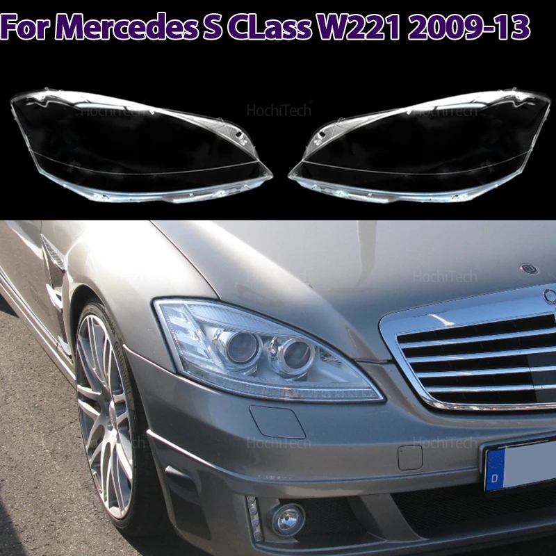 For Mercedes-Benz W221 S Class Facelift 2009-2013 Car Headlight Lenses Headlamp Replacement Cover Shell Left and Right
For Mercedes-Benz W221 S Class Facelift 2009-2013 Car Headlight Lenses Headlamp Replacement Cover Shell Left and Right