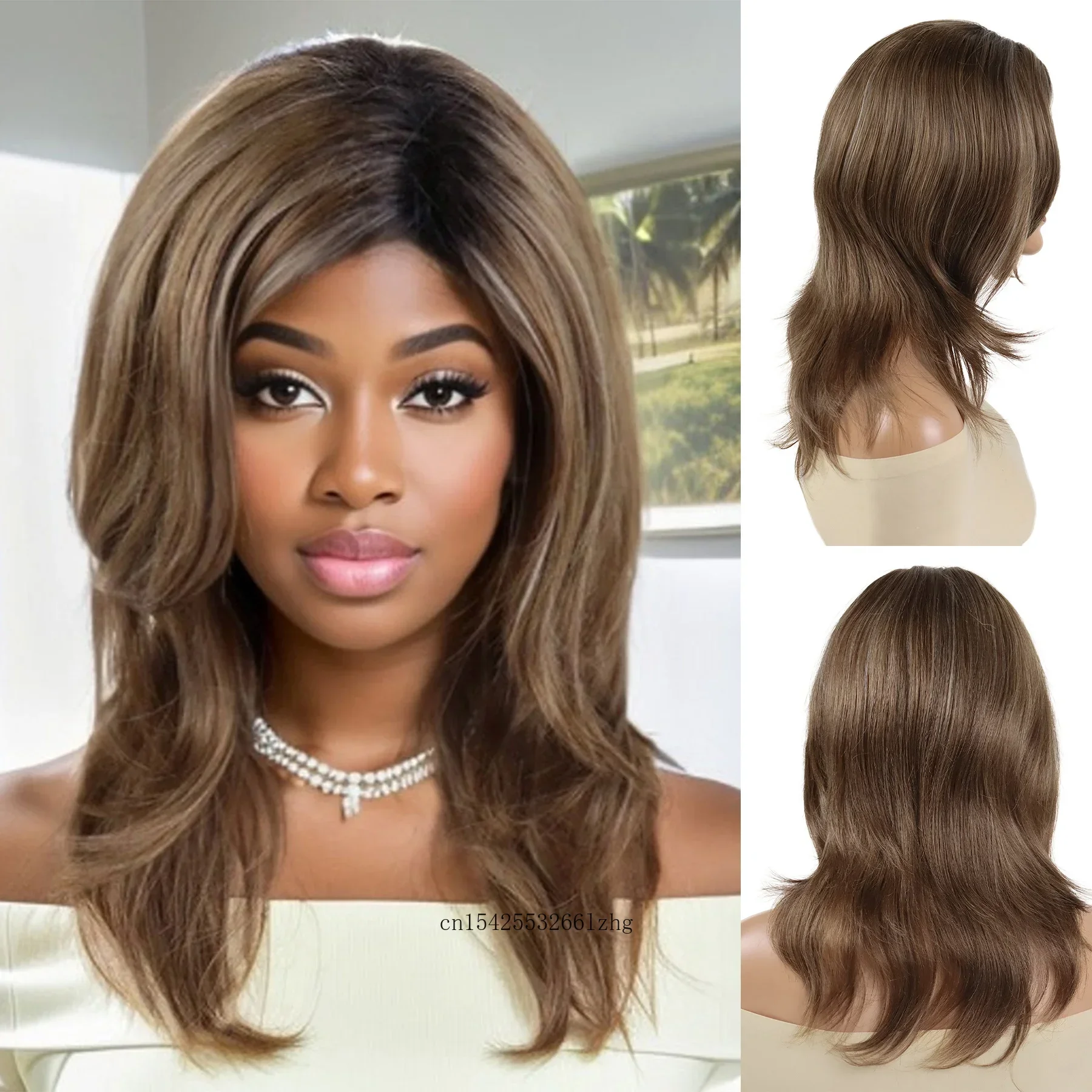 Синтетический смешанный коричневый парик GNIMEGIL, длинные кудрявые волосы, натуральные волны, для женщин, на каждый день, для вечеринок, костюмированных мероприятий, обычный парик для пожилых женщин
Синтетический смешанный коричневый парик GNIMEGIL, длинные кудрявые волосы, натуральные волны, для женщин, на каждый день, для вечеринок, костюмированных мероприятий, обычный парик для пожилых женщин