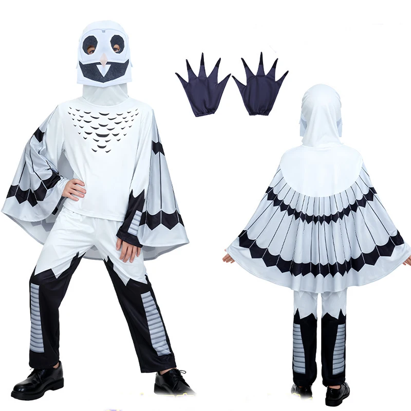 Anime Owl Forest Party Costume 99 Night Owl Animal Cosplay Suit Kid Adult Carnival Outfit Stage Performance Halloween Cape Mask
Anime Owl Forest Party Costume 99 Night Owl Animal Cosplay Suit Kid Adult Carnival Outfit Stage Performance Halloween Cape Mask