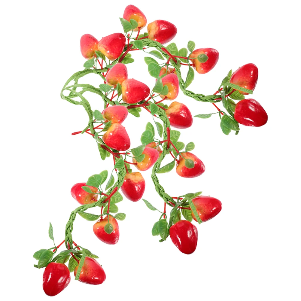 3 Pcs Strawberry Skewers Artificial Fruits Ornament Wall Ornaments Vivid Fake Decorative Pendant Red Garland
3 Pcs Strawberry Skewers Artificial Fruits Ornament Wall Ornaments Vivid Fake Decorative Pendant Red Garland