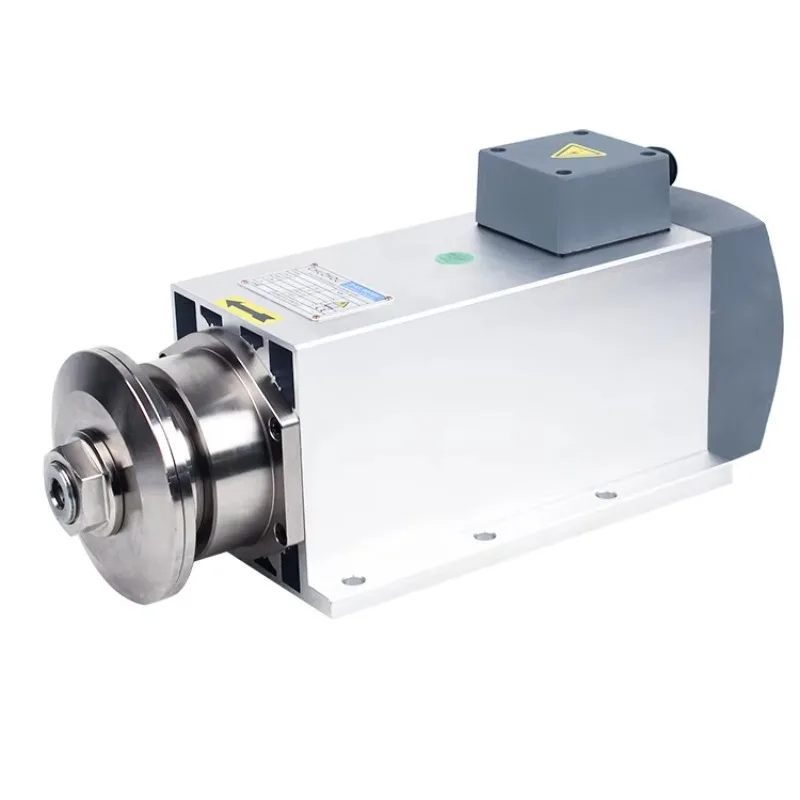 Двигатель шпинделя фрезерного станка с ЧПУ 5,5 кВт, 110 В, 220 В, 380 В, высокая скорость, 6000 об/мин, 100 Гц, шпиндель с воздушным охлаждением и ножками
Двигатель шпинделя фрезерного станка с ЧПУ 5,5 кВт, 110 В, 220 В, 380 В, высокая скорость, 6000 об/мин, 100 Гц, шпиндель с воздушным охлаждением и ножками