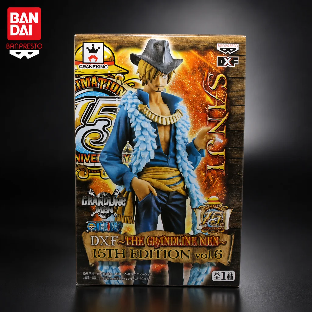 in stock BANDAI Original BANPRESTO ONE PIECE Sanji GRANDLINE MEN DXF action figure Model Doll Brand New Boxed Garage Model toys
in stock BANDAI Original BANPRESTO ONE PIECE Sanji GRANDLINE MEN DXF action figure Model Doll Brand New Boxed Garage Model toys