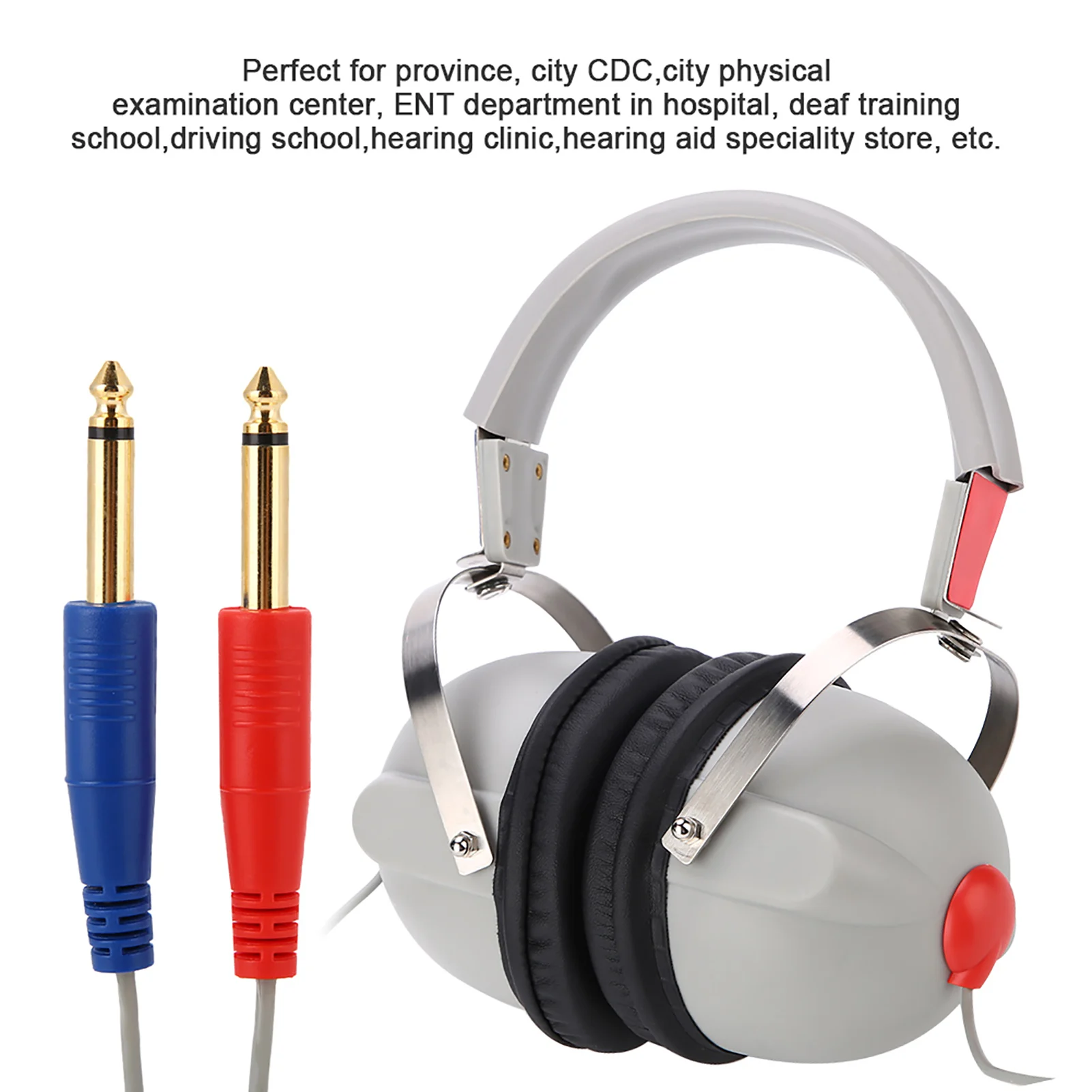 Audiometer Audiometric Hearing Screening Headphone Air Conduction Audiometer for Hearing Test Hearing Tester Hearing Instrument
Audiometer Audiometric Hearing Screening Headphone Air Conduction Audiometer for Hearing Test Hearing Tester Hearing Instrument