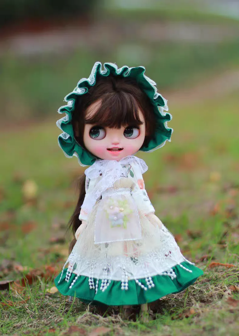 Blythe Azone Licca ob24 ob22 Doll Clothes New Long Sleeve Lace Lace Dress+Small Fresh Hat, 2-piece Set Women's Doll Clothes
Blythe Azone Licca ob24 ob22 Doll Clothes New Long Sleeve Lace Lace Dress+Small Fresh Hat, 2-piece Set Women's Doll Clothes