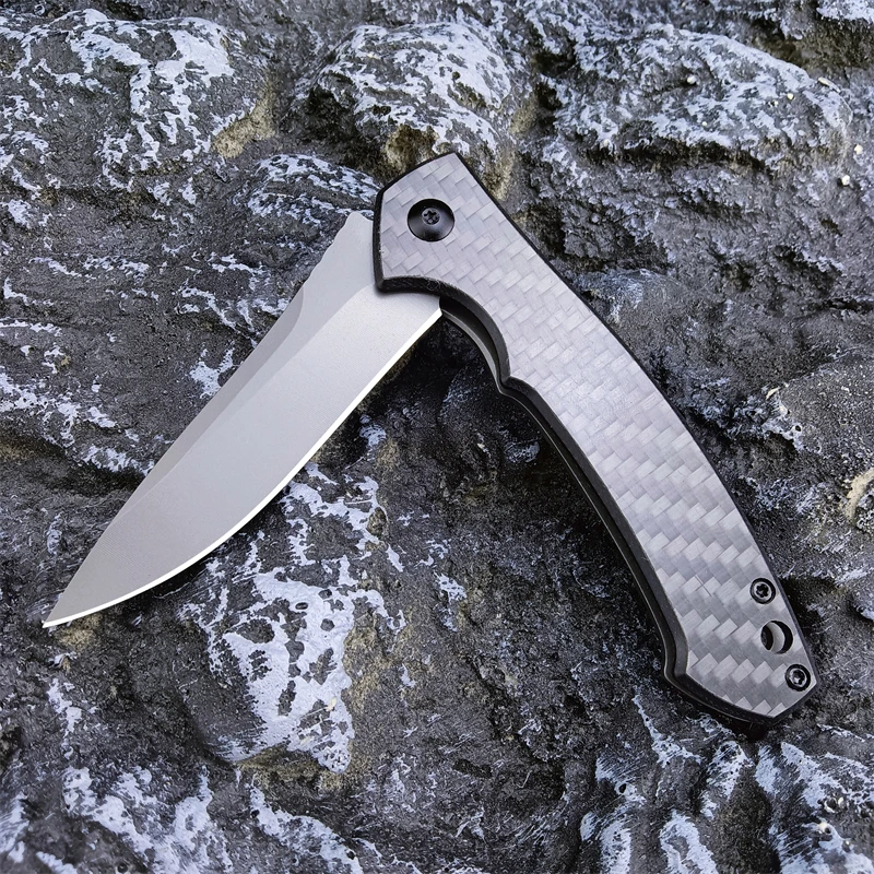 Hunting Knife Carbon Fiber Handle Fishing Outdoor Camping Survival EDC Folding Knife for men gift
Hunting Knife Carbon Fiber Handle Fishing Outdoor Camping Survival EDC Folding Knife for men gift