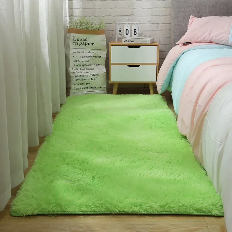 Nordic Plush Carpet Thick Fluffy Anti-slip Soft Lounge Rugs for Living Room Bedroom Decoration Solid Large White Pink Floor Mats
Nordic Plush Carpet Thick Fluffy Anti-slip Soft Lounge Rugs for Living Room Bedroom Decoration Solid Large White Pink Floor Mats