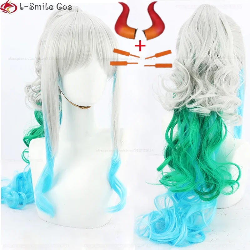 70cm Long Yamato Cosplay Wig Anime Cosplay Wig Yamato Gradient Woman Cosplay Heat Resistant Hair Halloween Party Wigs + Wig Cap
70cm Long Yamato Cosplay Wig Anime Cosplay Wig Yamato Gradient Woman Cosplay Heat Resistant Hair Halloween Party Wigs + Wig Cap