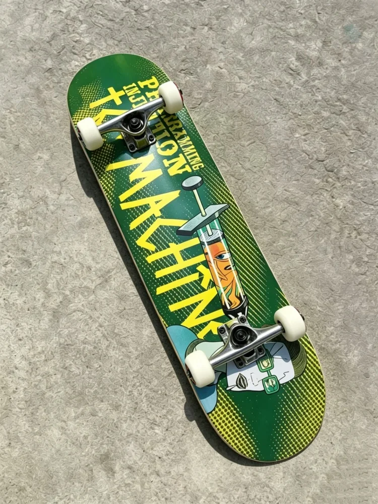 Brand Discount Toy Machine Skateboard 8 Inch Double Kick Skateboard Aluminum Trucks Skateboard Beginner Friendly Skateboard
Brand Discount Toy Machine Skateboard 8 Inch Double Kick Skateboard Aluminum Trucks Skateboard Beginner Friendly Skateboard
