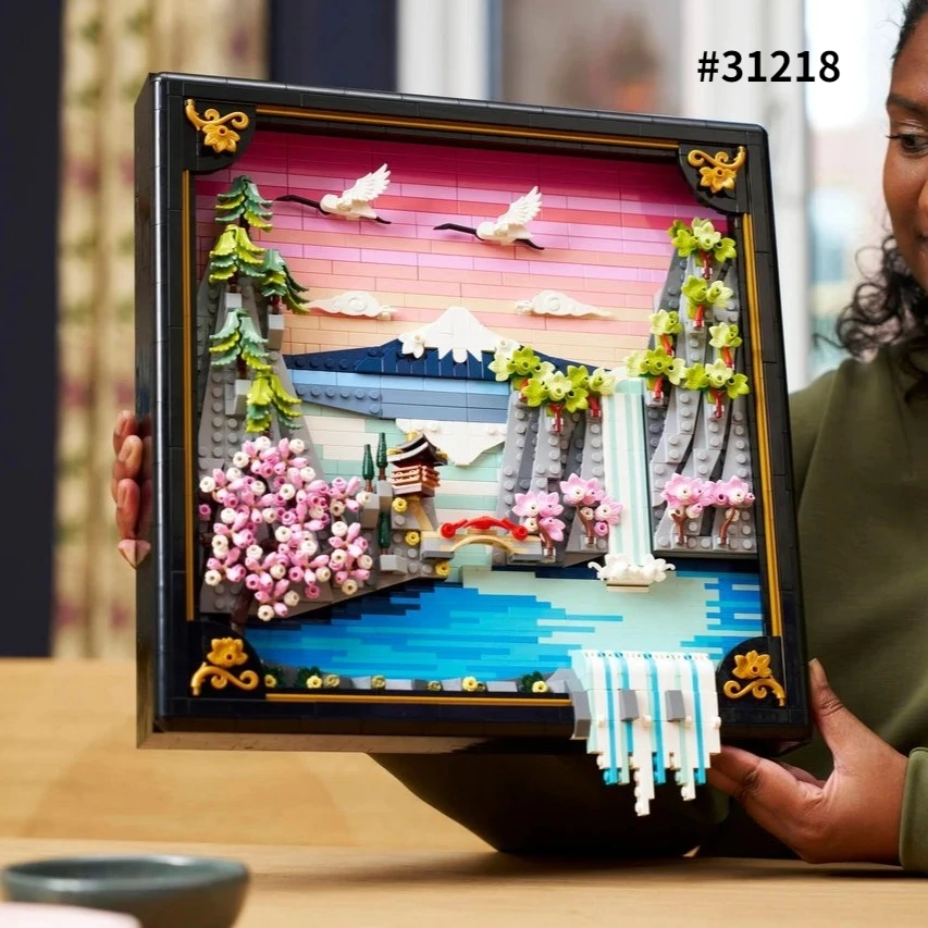 1892PCS Art And Life 31218 Japanese Cherry Blossom Landscape Model Building Blocks Diy Creative Toy Adornment Christmas Gift
1892PCS Art And Life 31218 Japanese Cherry Blossom Landscape Model Building Blocks Diy Creative Toy Adornment Christmas Gift