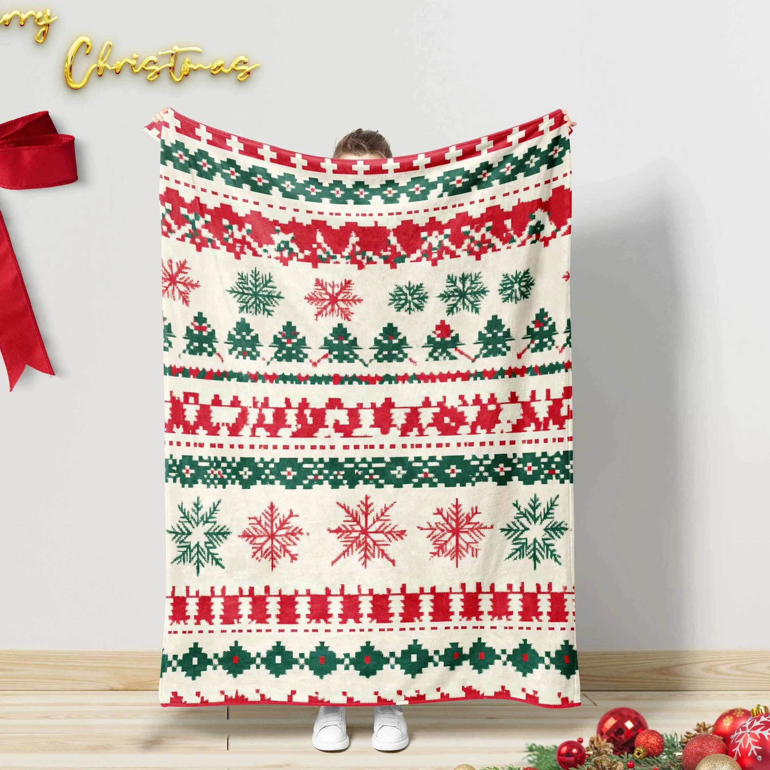 Rustic Christmas Farmhouse Warm Winter Blanket Ideal Holiday Decor for Coworker Thoughtful Xmas Housewarming Gift for New House
Rustic Christmas Farmhouse Warm Winter Blanket Ideal Holiday Decor for Coworker Thoughtful Xmas Housewarming Gift for New House