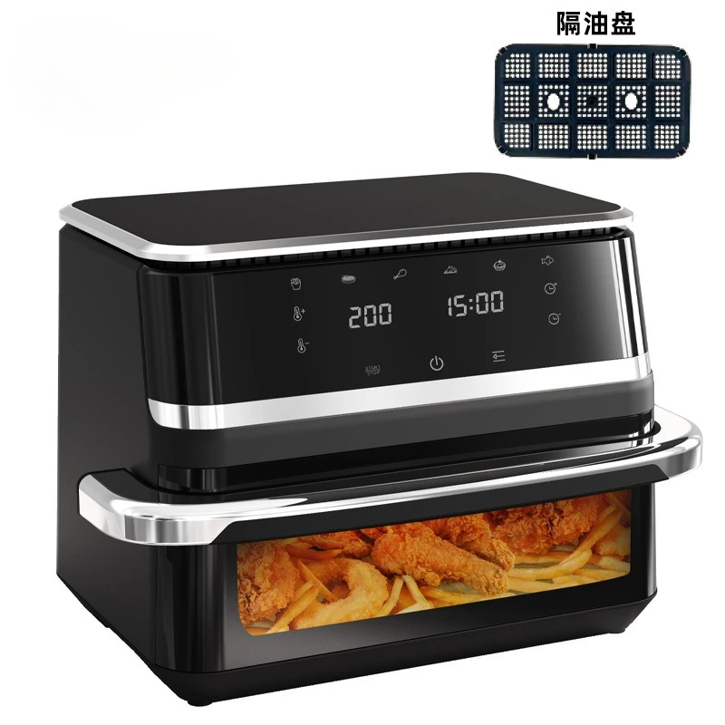 Household double compartment large capacity electric fryer double bladder air oven
Household double compartment large capacity electric fryer double bladder air oven
