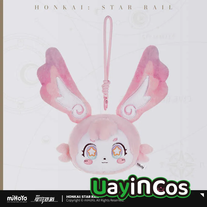 20cm Official Honkai:Star Rail Mem Pink Rabbit Wings Stuffed Plush Sounding Plushies Doll Clothes Keychain Bag Pendant Anime
20cm Official Honkai:Star Rail Mem Pink Rabbit Wings Stuffed Plush Sounding Plushies Doll Clothes Keychain Bag Pendant Anime