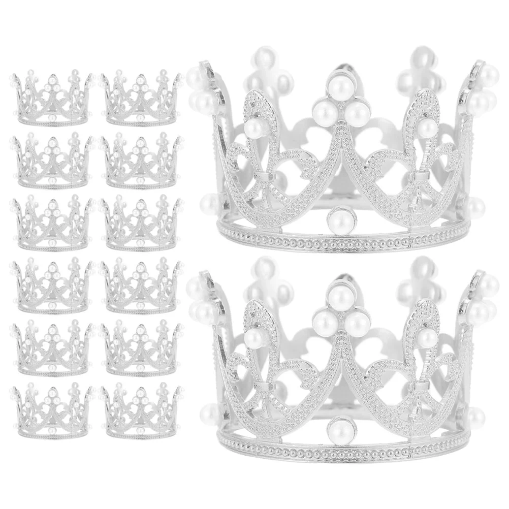 12 Pcs Light Luxury Pearl Crown Rhinestone Napkin Button Ring 12pcs (silver) Decor Rings Accessory Zinc Alloy Dinner Party
12 Pcs Light Luxury Pearl Crown Rhinestone Napkin Button Ring 12pcs (silver) Decor Rings Accessory Zinc Alloy Dinner Party