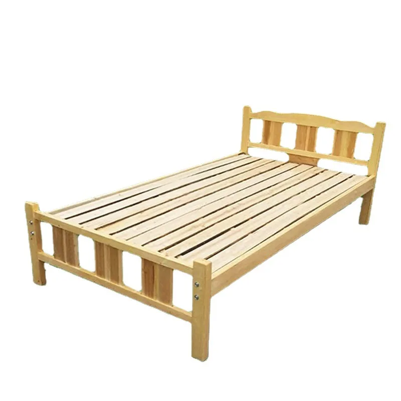 Простой каркас кровати из массива дерева 1 м. Двуспальная односпальная кровать для взрослых длиной 1,5 м.
Простой каркас кровати из массива дерева 1 м. Двуспальная односпальная кровать для взрослых длиной 1,5 м.