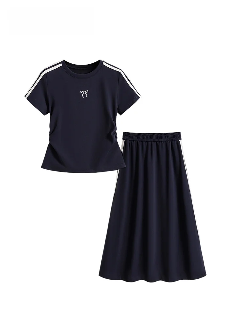 CaraCLUB plus Size Summer Outfit Women's Complete Set Fashionable Age-Defying Design Bamboo Cotton High Waist Commute Wear
CaraCLUB plus Size Summer Outfit Women's Complete Set Fashionable Age-Defying Design Bamboo Cotton High Waist Commute Wear