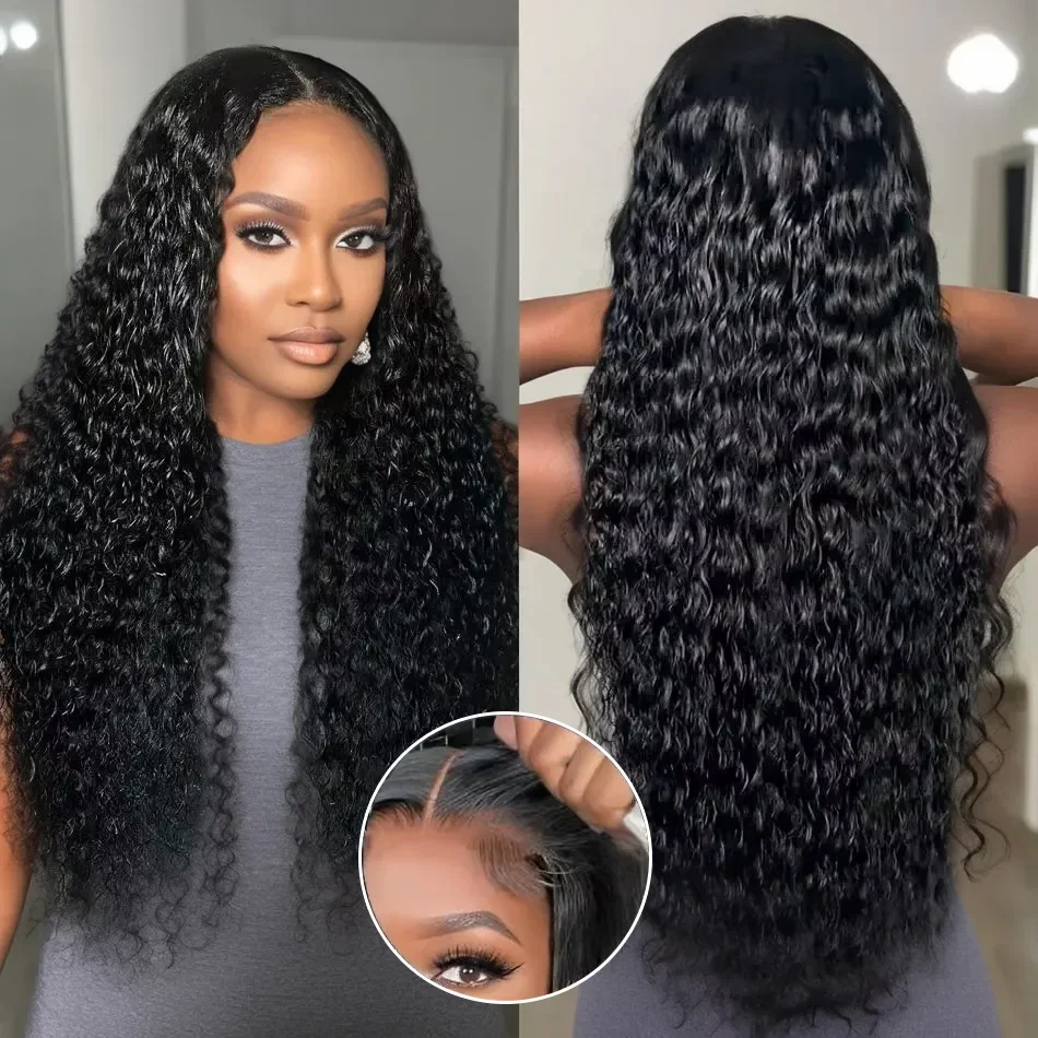 MYLOCKME New Glueless 5x5 Lace Closure Wig Curly Human Hair For Women Pre Plucked Deep Wave 6x4 Transparent Lace Frontal Wigs PrePlcuked
MYLOCKME New Glueless 5x5 Lace Closure Wig Curly Human Hair For Women Pre Plucked Deep Wave 6x4 Transparent Lace Frontal Wigs PrePlcuked