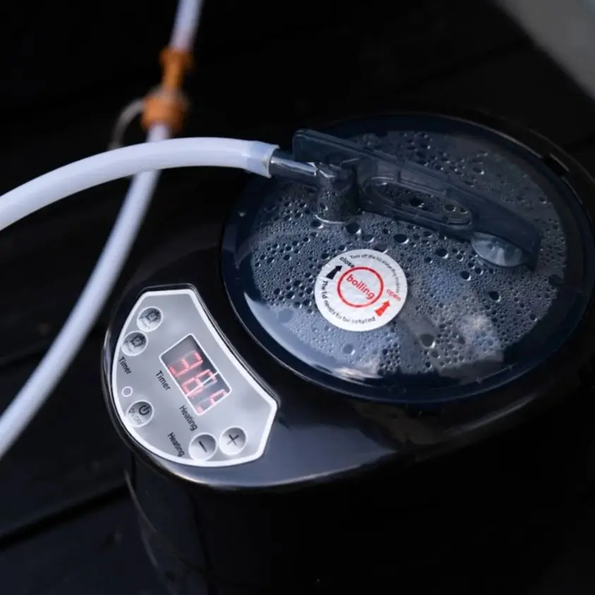 Sauna Generator Power Black Steamer Pot 2025 New Style 3L 1500W 220V/ 110V Voltage EU US AU UK Plug Home Therapy for Heating
Sauna Generator Power Black Steamer Pot 2025 New Style 3L 1500W 220V/ 110V Voltage EU US AU UK Plug Home Therapy for Heating