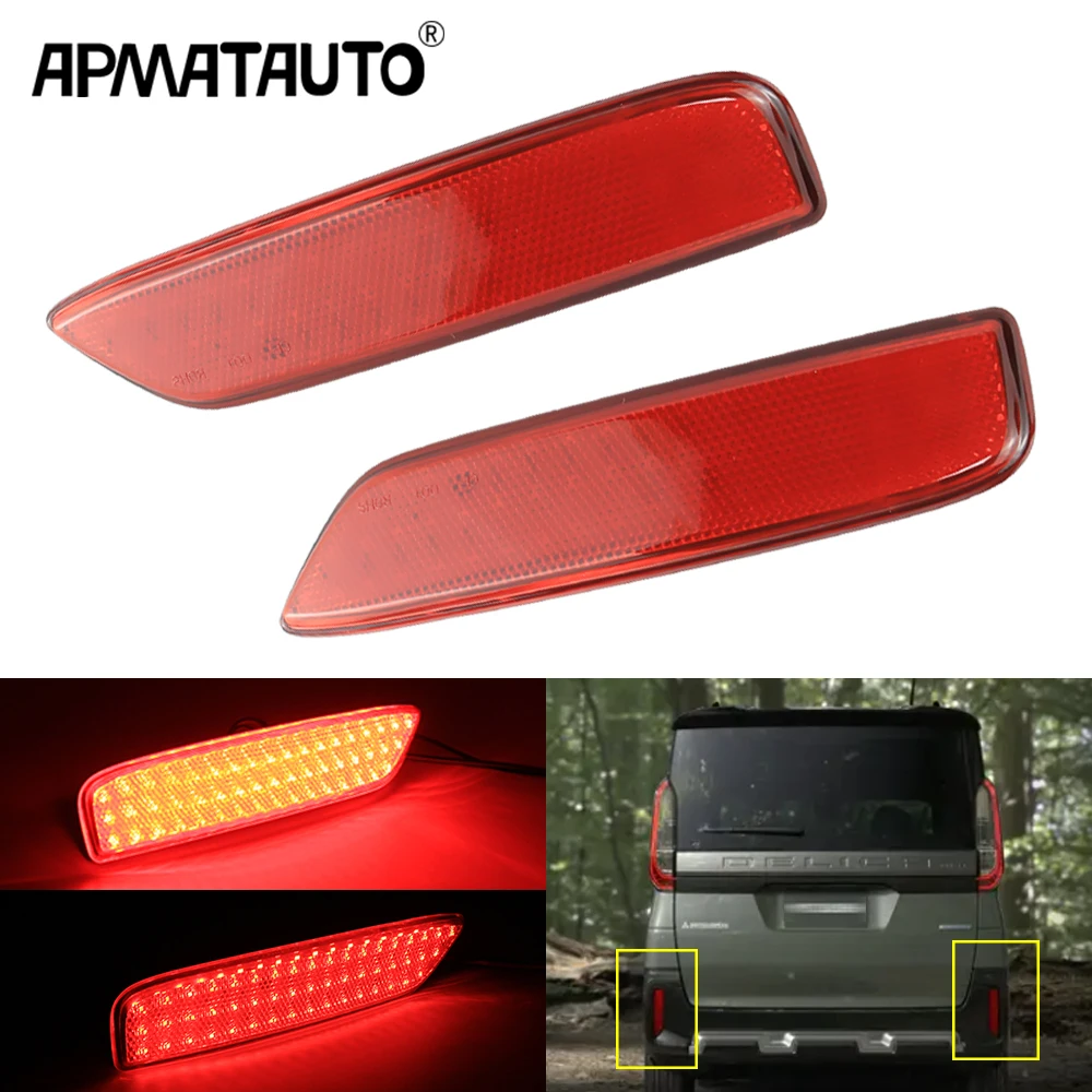 2PCS Car LED Rear Reflector Light Bumper Taillight Fog Light Brake Light for Mitsubishi DELICR MINI
2PCS Car LED Rear Reflector Light Bumper Taillight Fog Light Brake Light for Mitsubishi DELICR MINI