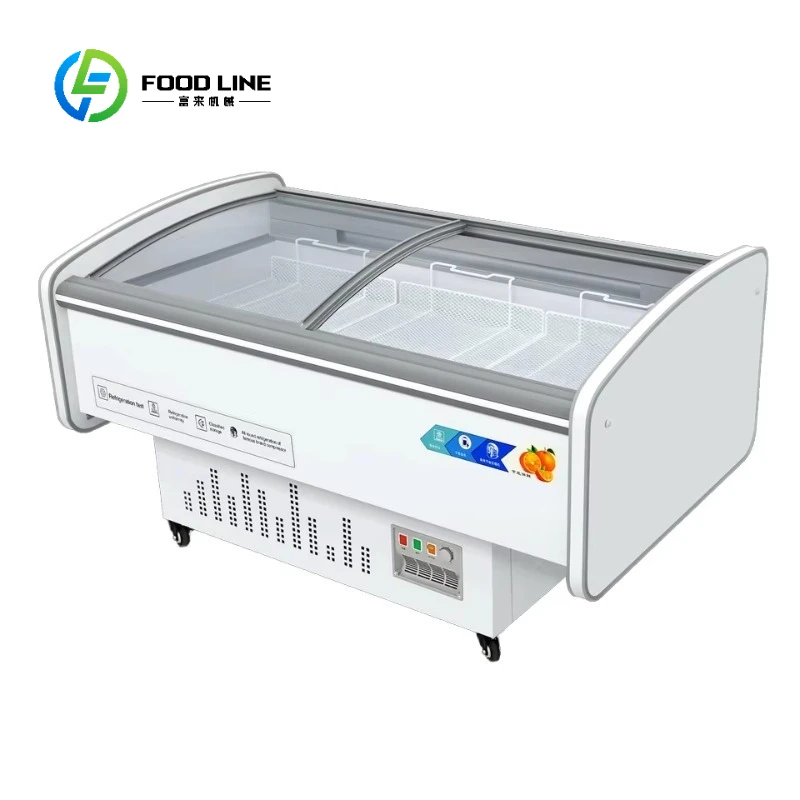 Commercial Fresh Meat Display Cabinet for Supermarkets Cooked Food & Cold Dishes Refrigeration Side Dish & Fresh-Keeper Storage
Commercial Fresh Meat Display Cabinet for Supermarkets Cooked Food & Cold Dishes Refrigeration Side Dish & Fresh-Keeper Storage